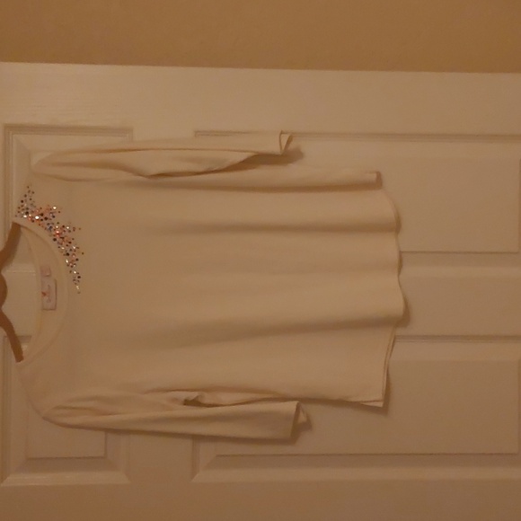 Quacker Factory 3/4 sleeve tops. - Picture 2 of 11